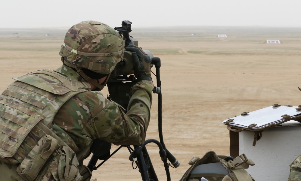 Soldiers from 1st Battalion, 35th Armored Regiment participate in Al Tahreer