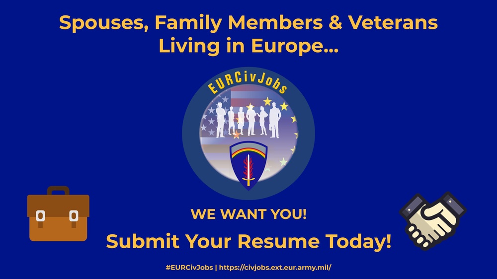 New resume database streamlines hiring of spouses, family members, veterans in Europe