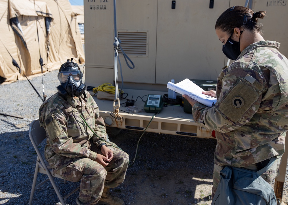 1st TSC conducts CBRN training