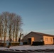 Winter sunrise over Chièvres Air Base