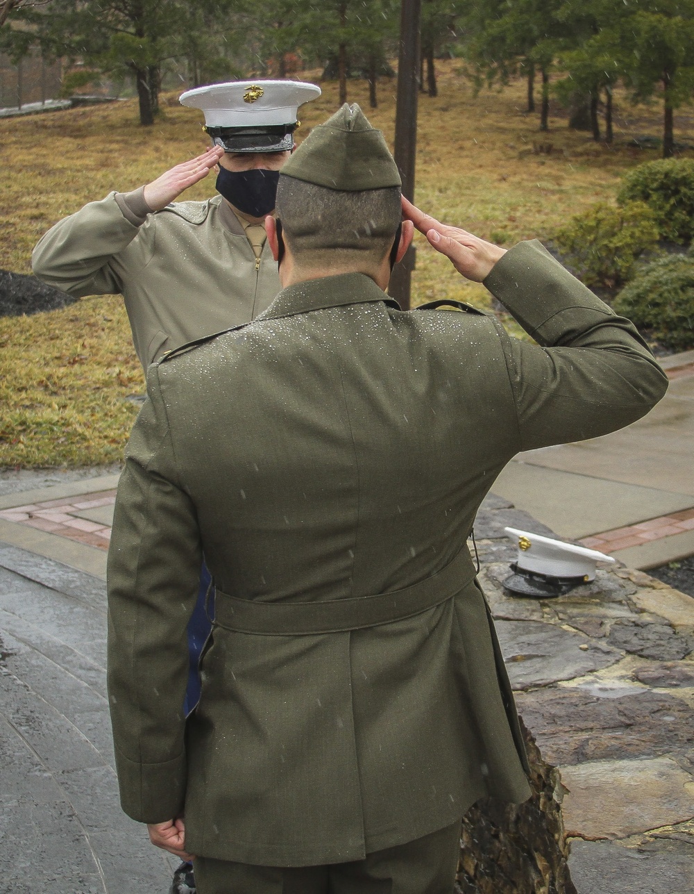 Sustaining the legacy; Warrant officer pinned by recruiter and senior drill instructor