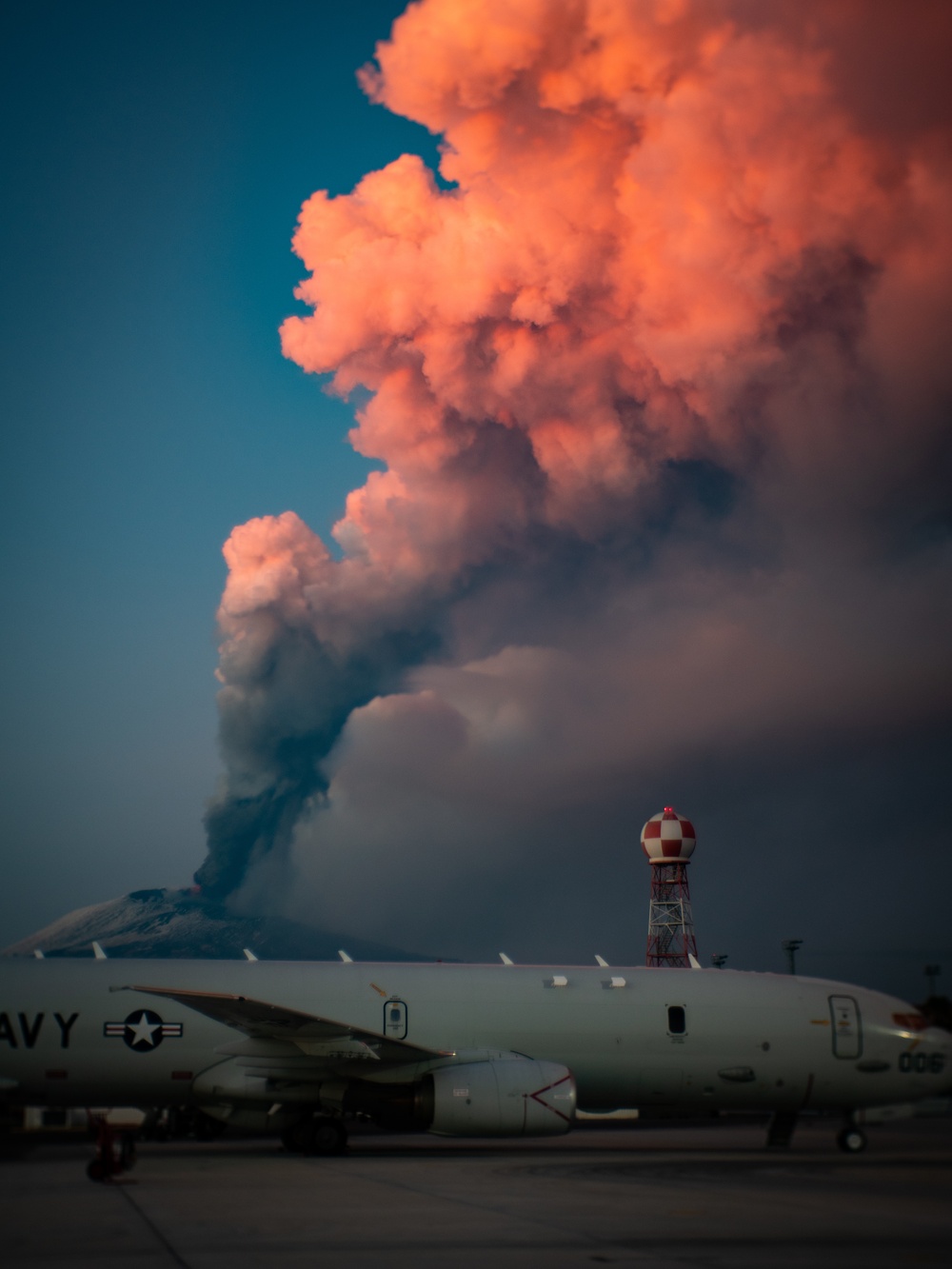 Mt. Etna eruption