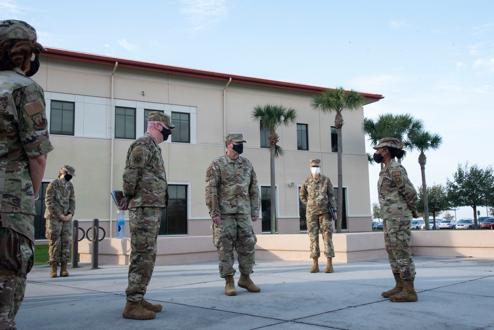 Team MacDill hosts 18th Air Force leadership