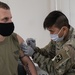 U.S. Army Soldiers recieve the COVID-19 vaccine