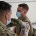 U.S. Army Soldiers recieve the COVID-19 vaccine
