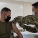 U.S. Army Soldiers recieve the COVID-19 vaccine
