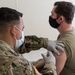 U.S. Army Soldiers recieve the COVID-19 vaccine