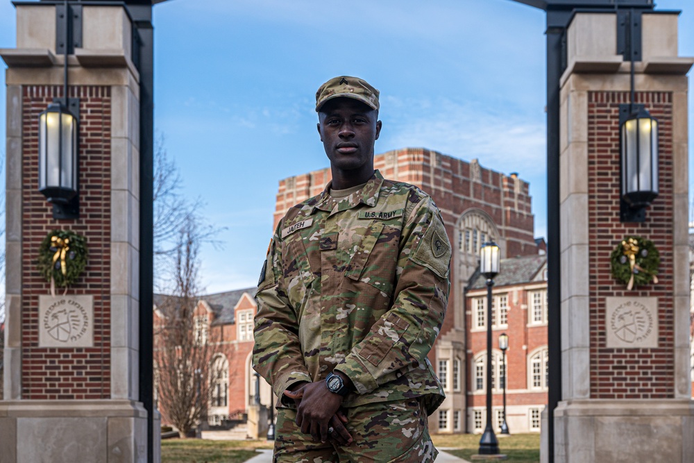 Guardsman proves grit is his main ingredient to the American dream