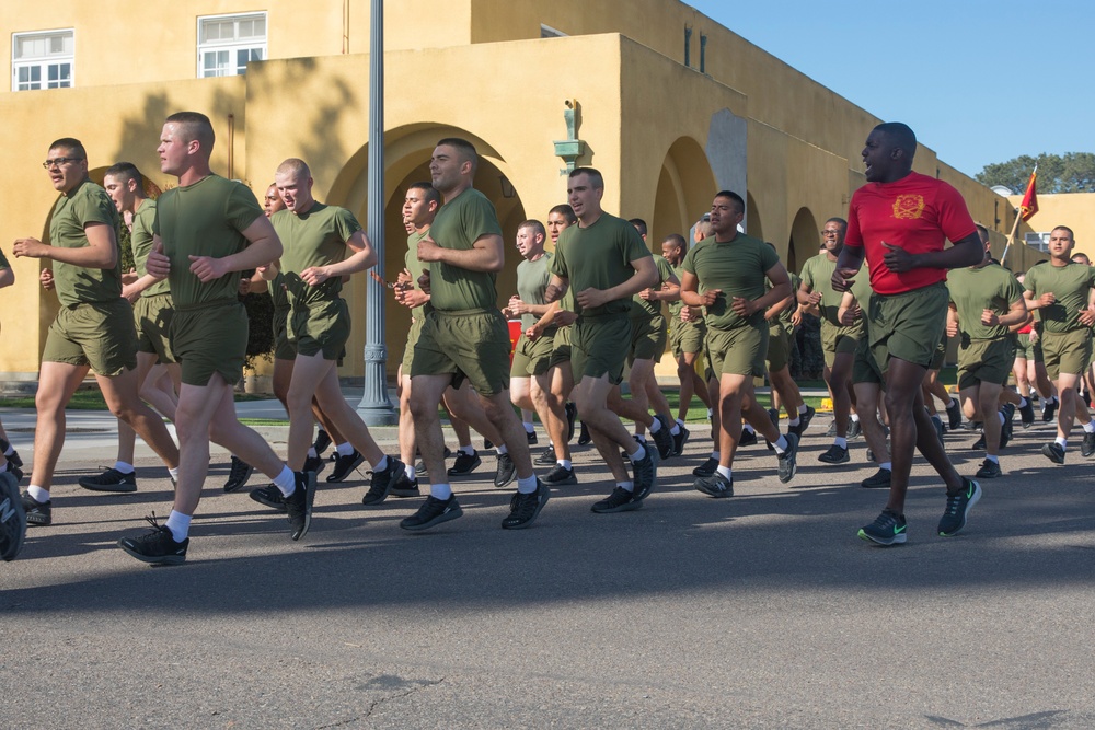 Dvids Images Delta Company Motivational Run Image Of