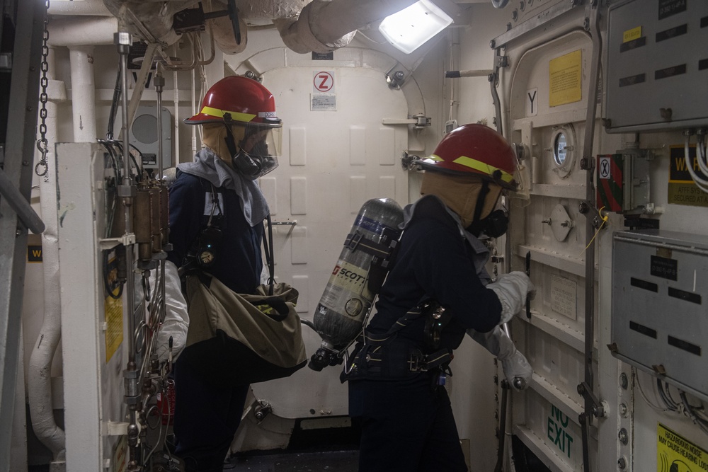 USS Mahan Genral Quarters