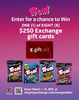 Exchange Shoppers Can Win a Sweet $2,000 in Prizes in Trolli Sweepstakes