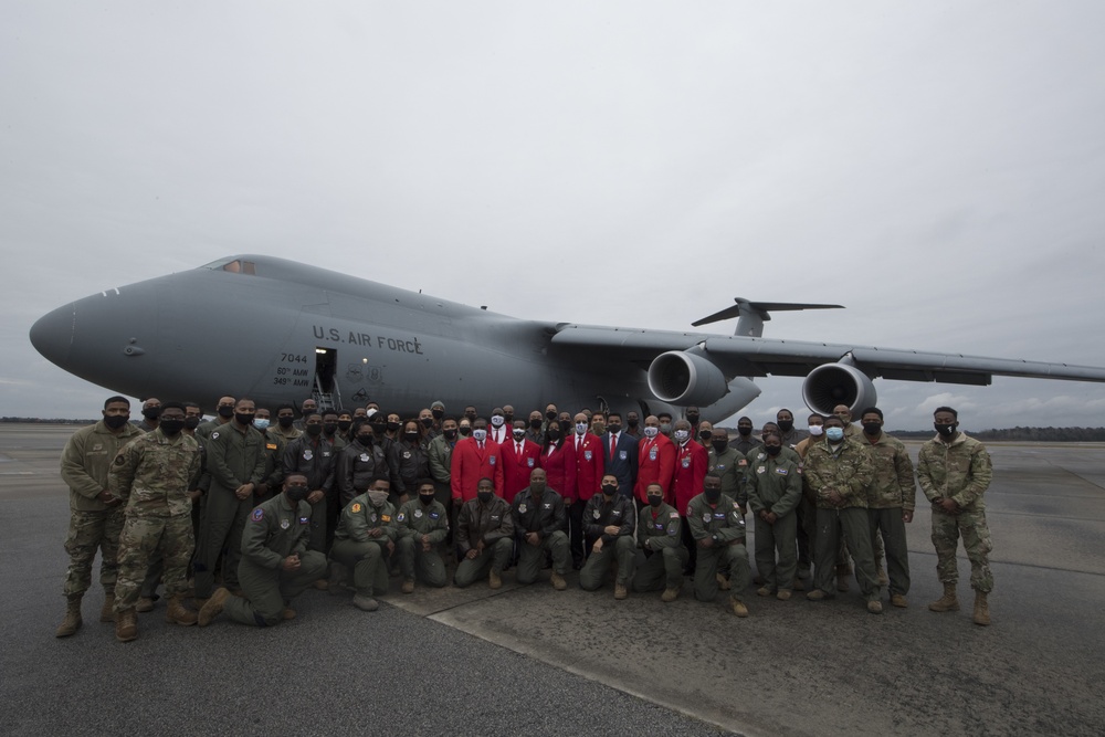 Tuskegee Airmen chapter attends Accelerating the Legacy event at Joint Base Charleston