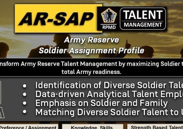 Army HRC rolls out talent management platform for Army Reserve Active Guard and Reserve officers