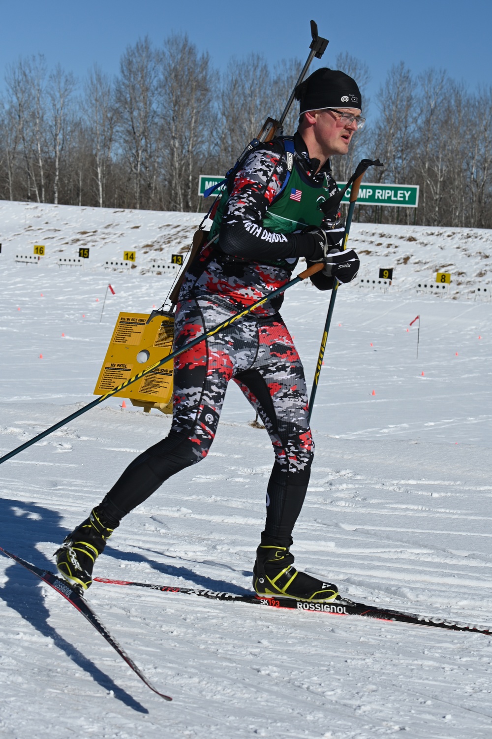 North Dakota National Guard competes in biathlon