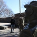 National Guard soldiers visit Franklin D. Roosevelt Memorial