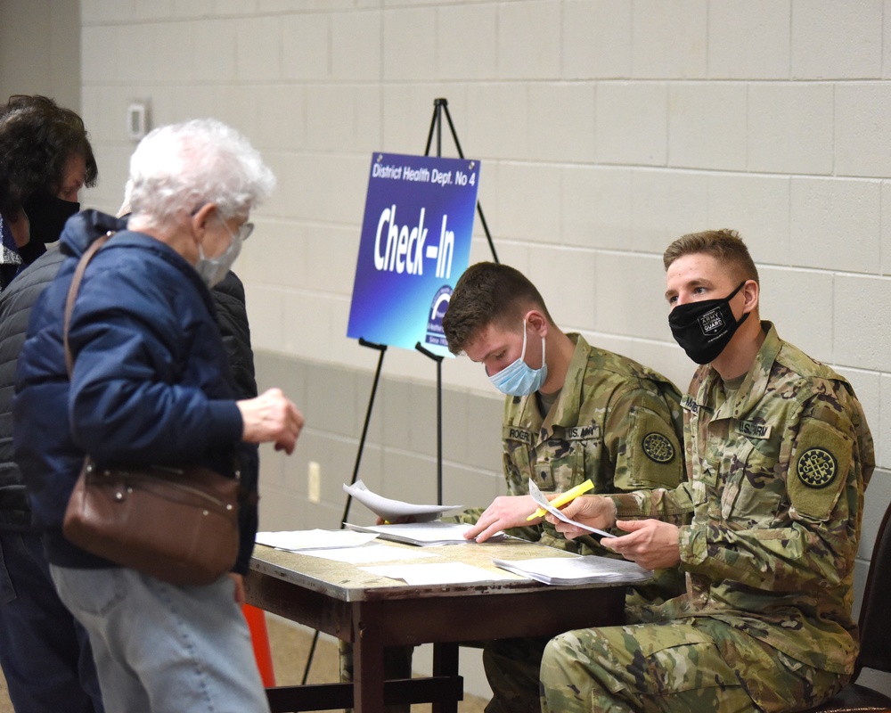 Michigan National Guard retains the pace with 32 facilities in one day