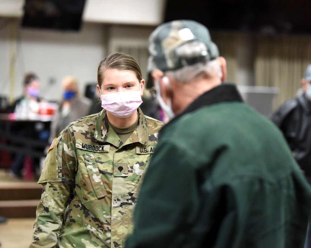 Michigan National Guard retains the pace with 32 facilities in one day