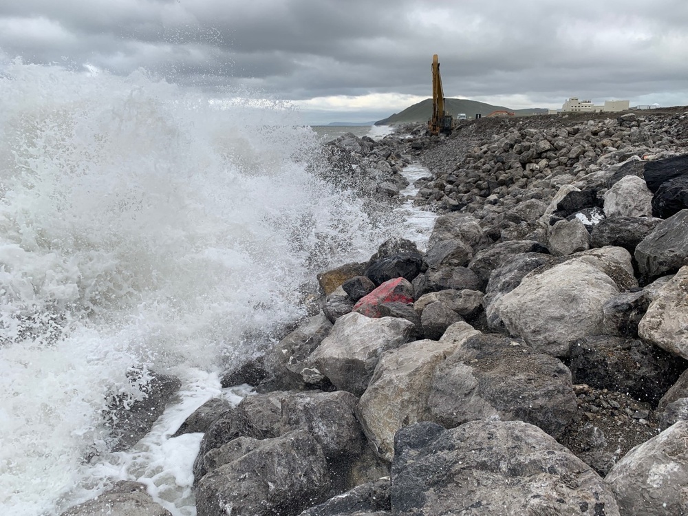 Cape Lisburne Seawall Repair