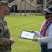 Gold Star Family Member, Mrs. Jennifer Ray, Visit
