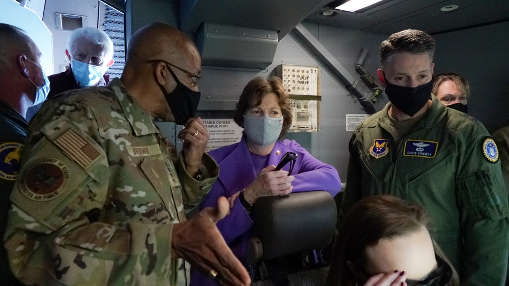 CSAF, US Congress members perform KC-46A operational survey sortie