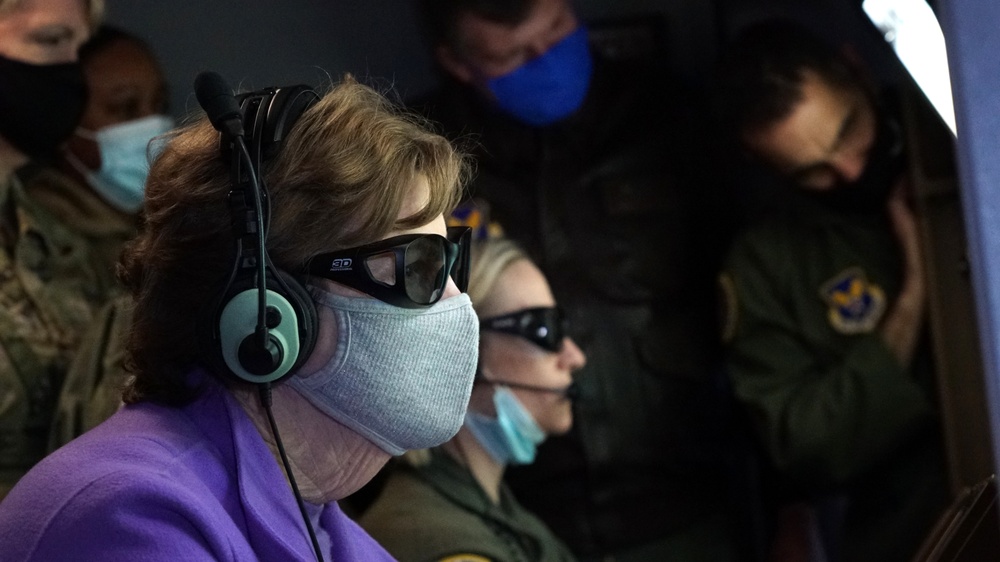 CSAF, US Congress members perform KC-46A operational survey sortie