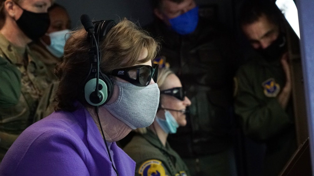 CSAF, US Congress members perform KC-46A operational survey sortie