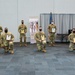 NY National Guard troops reenlistment ceremony at Javits NY Vaccination Site (24 February 2021)