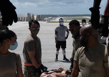Joint mass casualty exercise conducted at Andersen AFB