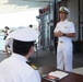 Joint Region Marianas Commander Visits JMSDF Sailors aboard JS Setoyuki (TV-3518) at U.S. Naval Base Guam