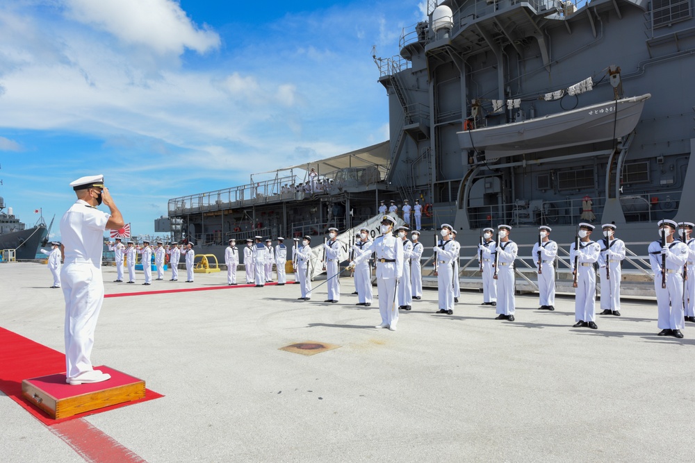 DVIDS - Images - Joint Region Marianas Commander Visits JMSDF JS ...