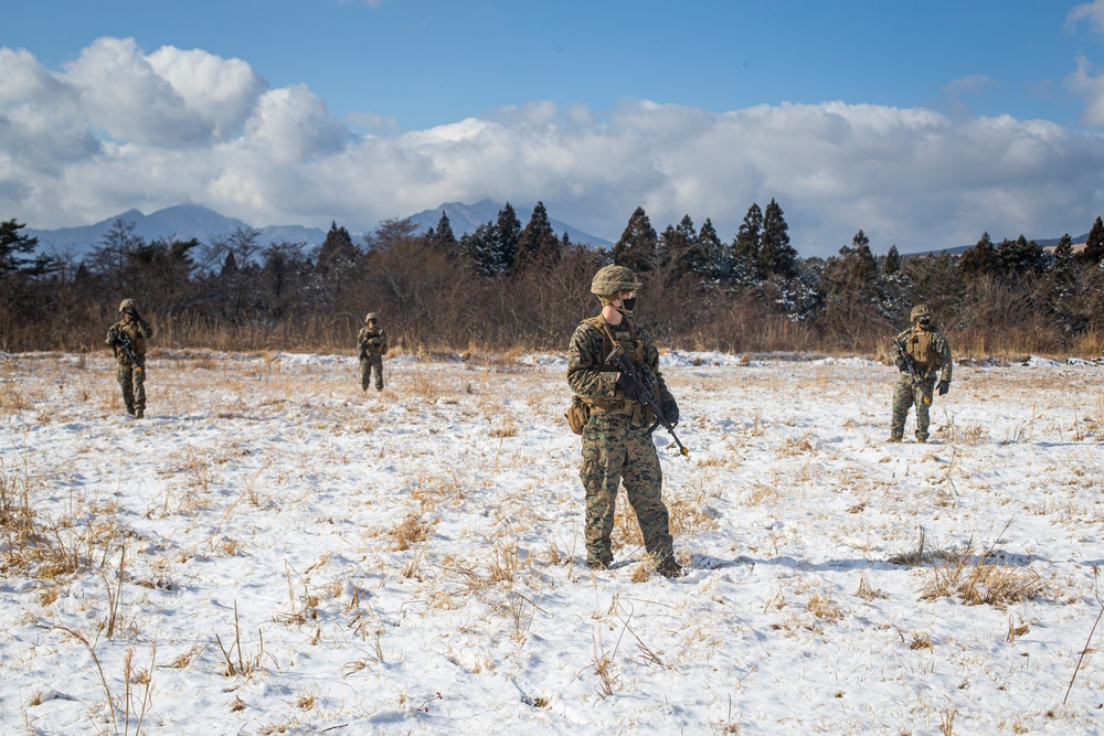 Echo Battery practice provisional infantry tactics