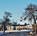 U.S. flag at half-staff at Fort McCoy