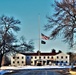 U.S. flag at half-staff at Fort McCoy