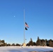 U.S. flag at half-staff at Fort McCoy