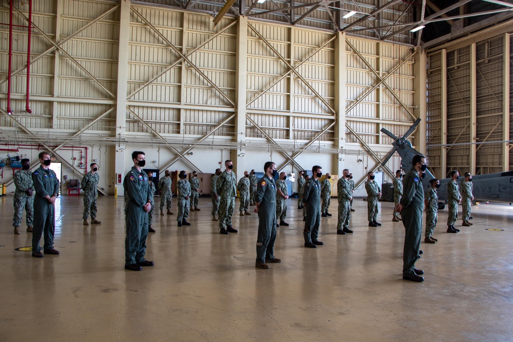 HSC 25 Hold Change of Command