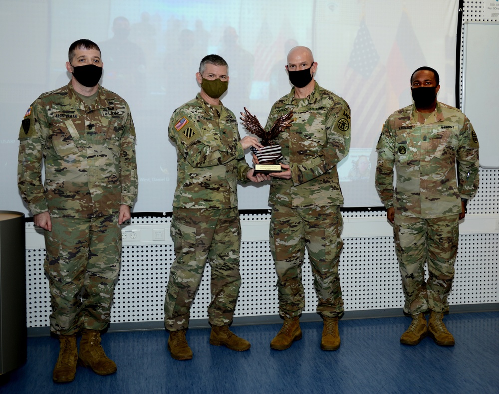 U.S. Army Correctional Activity-Europe Award Presentation