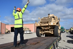 Movement of Army Preposition Stock requires support from multiple units, organizations