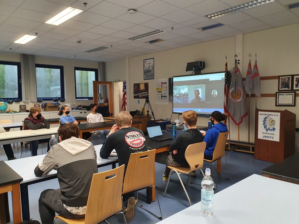 U.S. Army Corps of Engineers engages DODEA JROTC students in Germany for Engineers Week