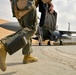 Weapons System Officer Steps to Her F-15E