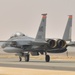 Weapons System Officer Steps to Her F-15E