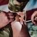 Servicemembers of the 332nd Air Expeditionary Wing Receive COVID Vaccine