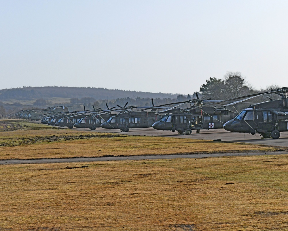 Baumholder shelter 12th Combat Aviation Brigade
