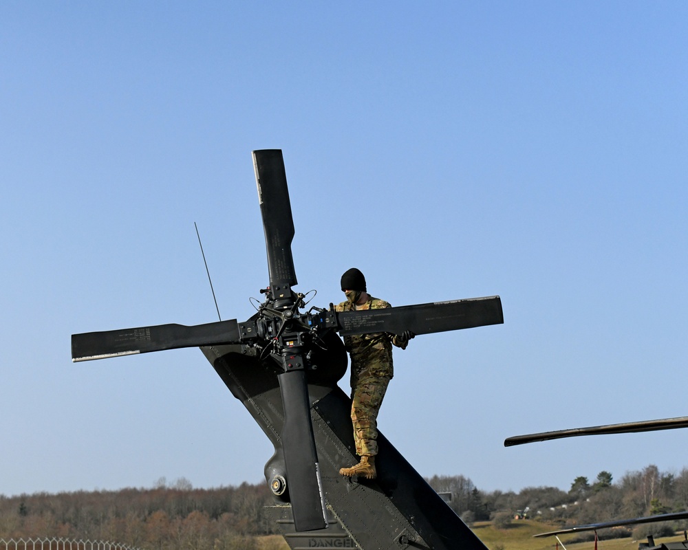 Baumholder shelter 12th Combat Aviation Brigade