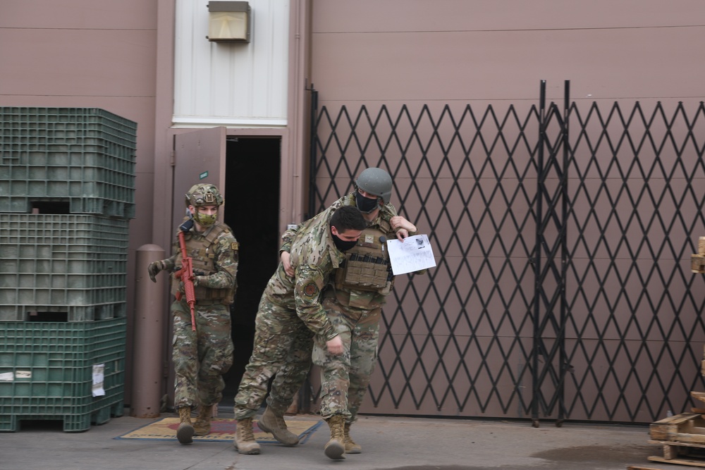 Active Shooter Exercise at Cannon Air Force Base