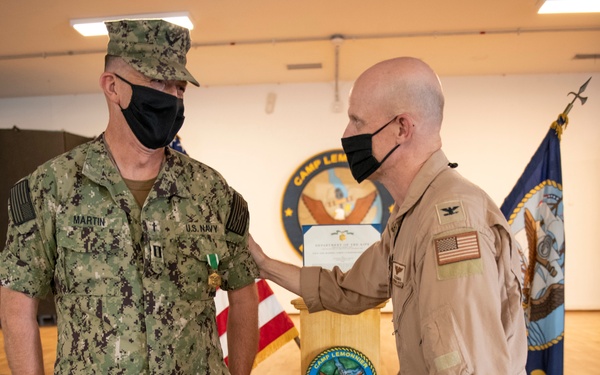 CLDJ Sailors Receive Honors During Ceremony