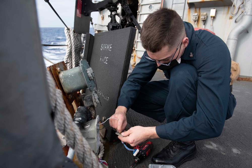 Mitscher Conducts Operations in U.S. 2nd Fleet