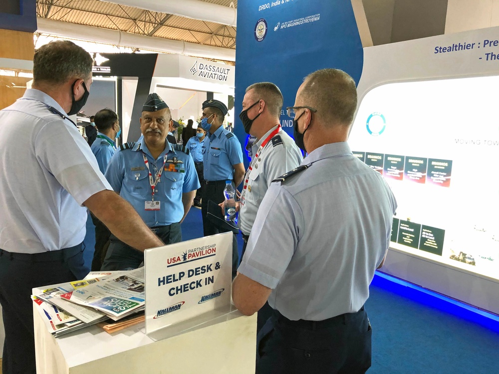 Partnership talks at Aero India 21