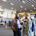 Secretary of Defense and Naval Medical Forces Pacific Commander Observe COVID-19 Vaccinations Aboard USS Essex