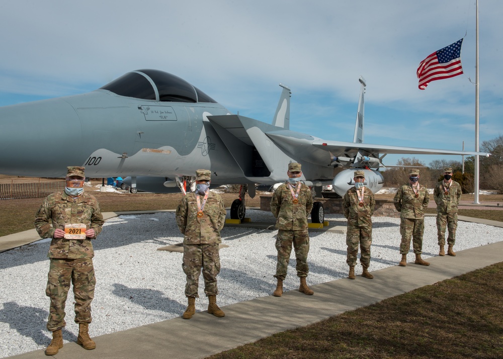 203rd IS Airmen complete virtual 218 mile trek, marking 30th anniversary of Operation Desert Storm