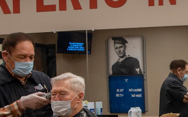 After 42 years, longtime barber has no plans to quit